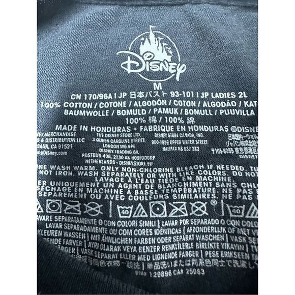 Women Wonderful World Of Disney Store T-Shirt Tinkerbell Castle Magic Size M - Picture 6 of 8